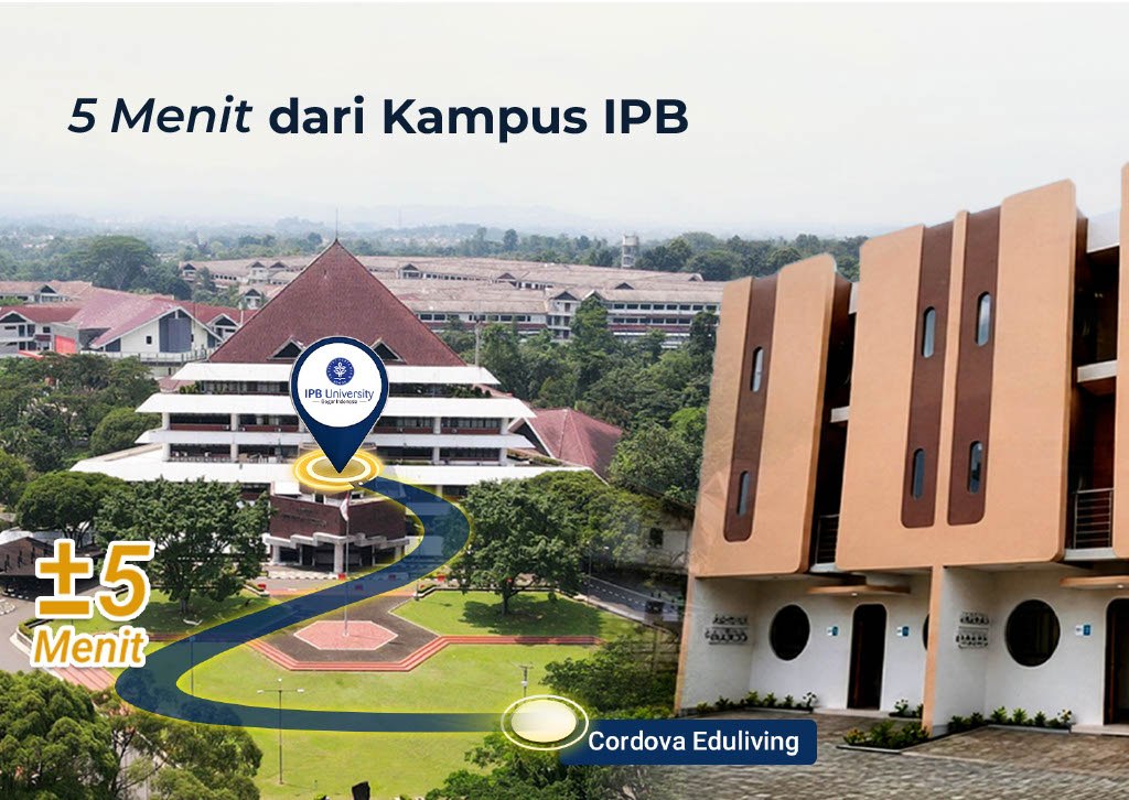 Peta Lokasi Cordova Eduliving Bogor